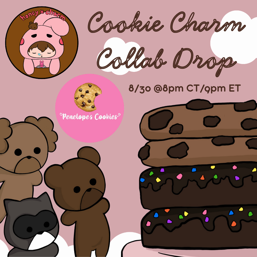 Penelope's Cookies x HoneyxCharm Collab