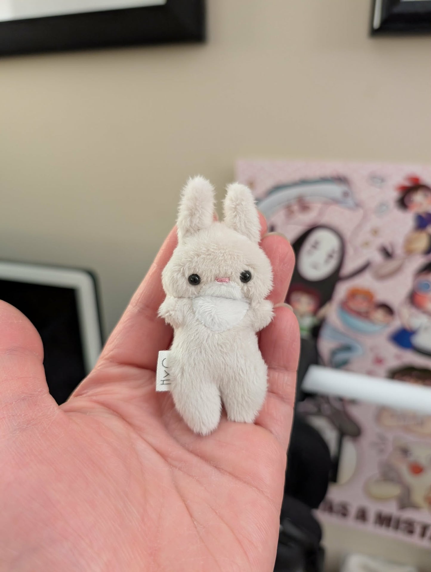 Beige & White Rabbit