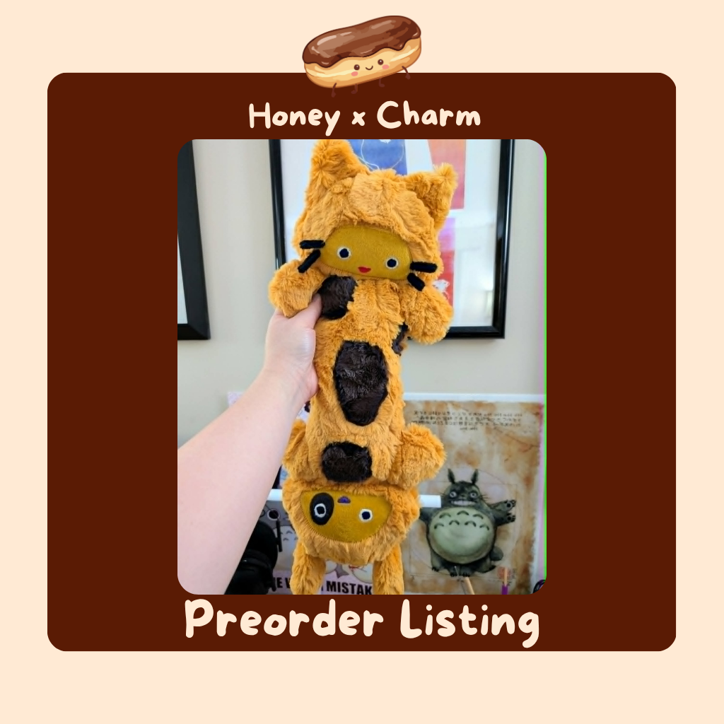Preorder: XL CatDog w Cartoony Eyes