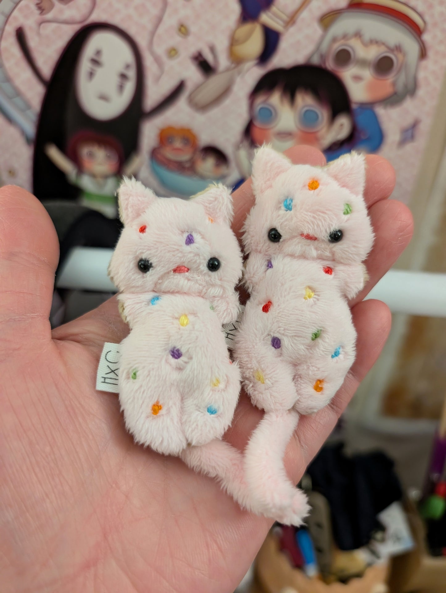 Blush Pink Sprinkle Cookie Kitty