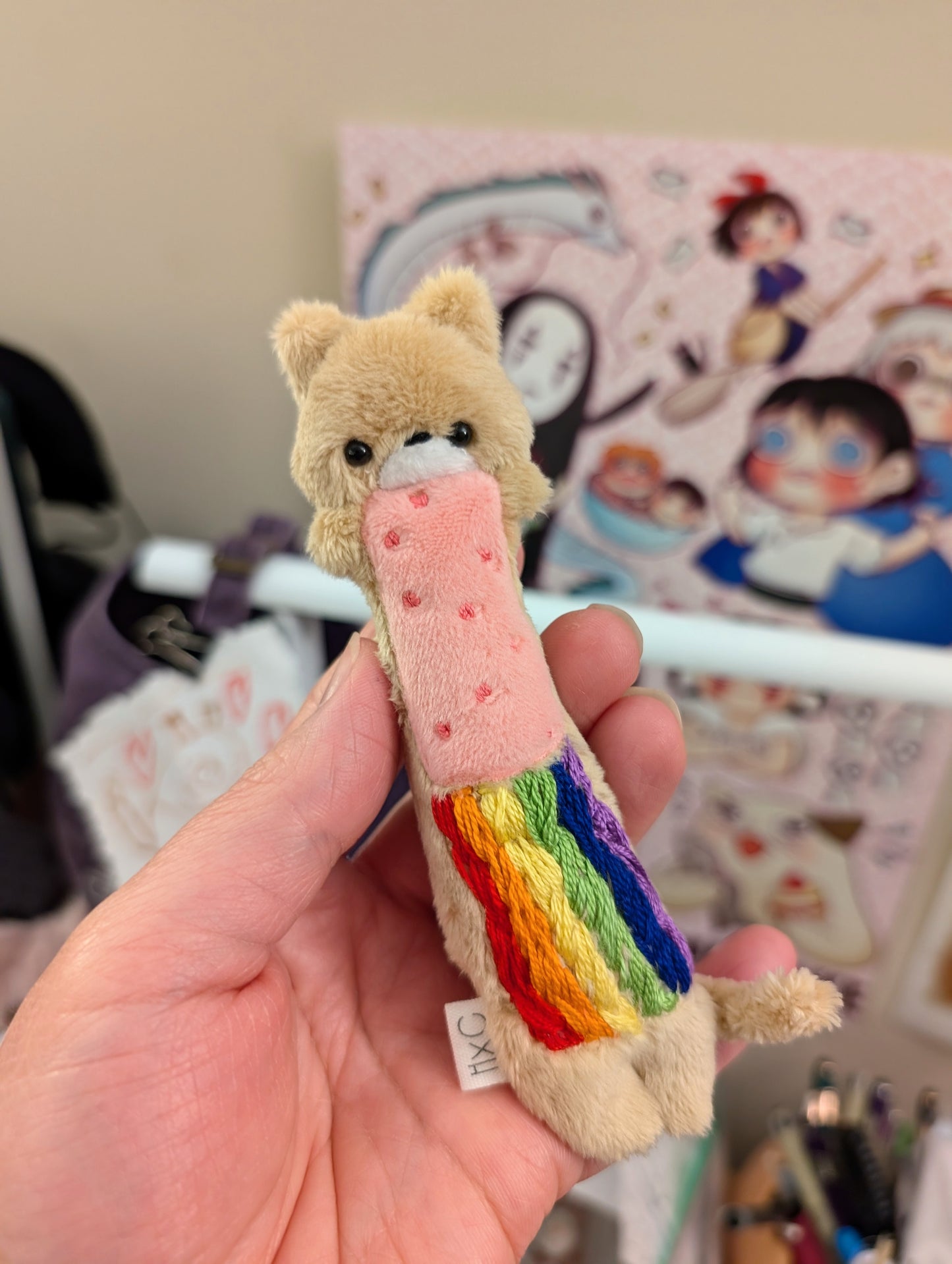 OOAK Eclair Nyancat Inspired Kitty Cookie