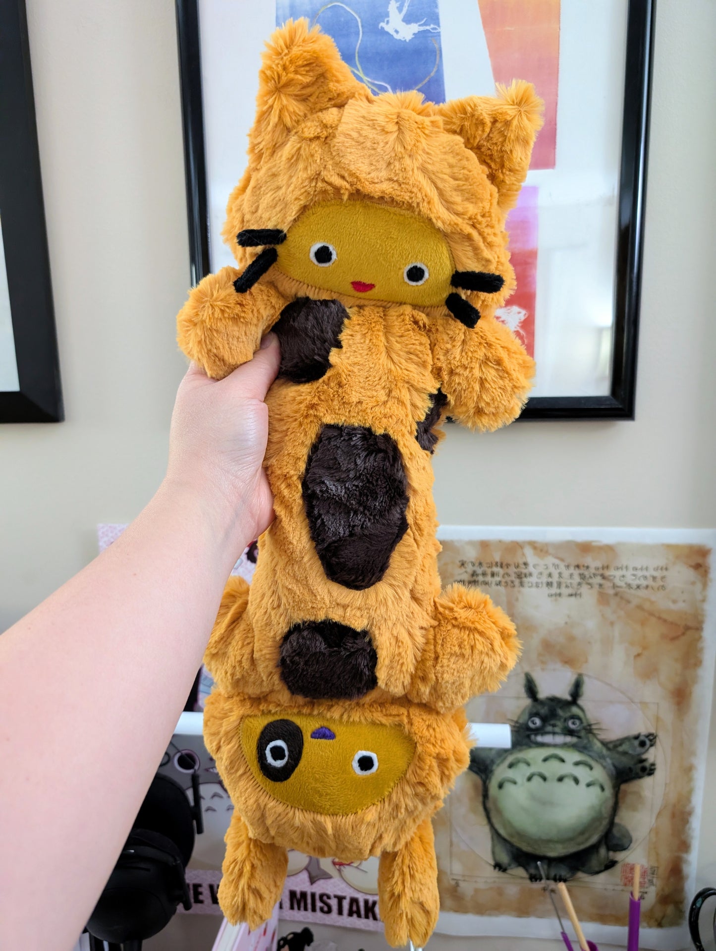 XL CatDog with Cartoony Eyes
