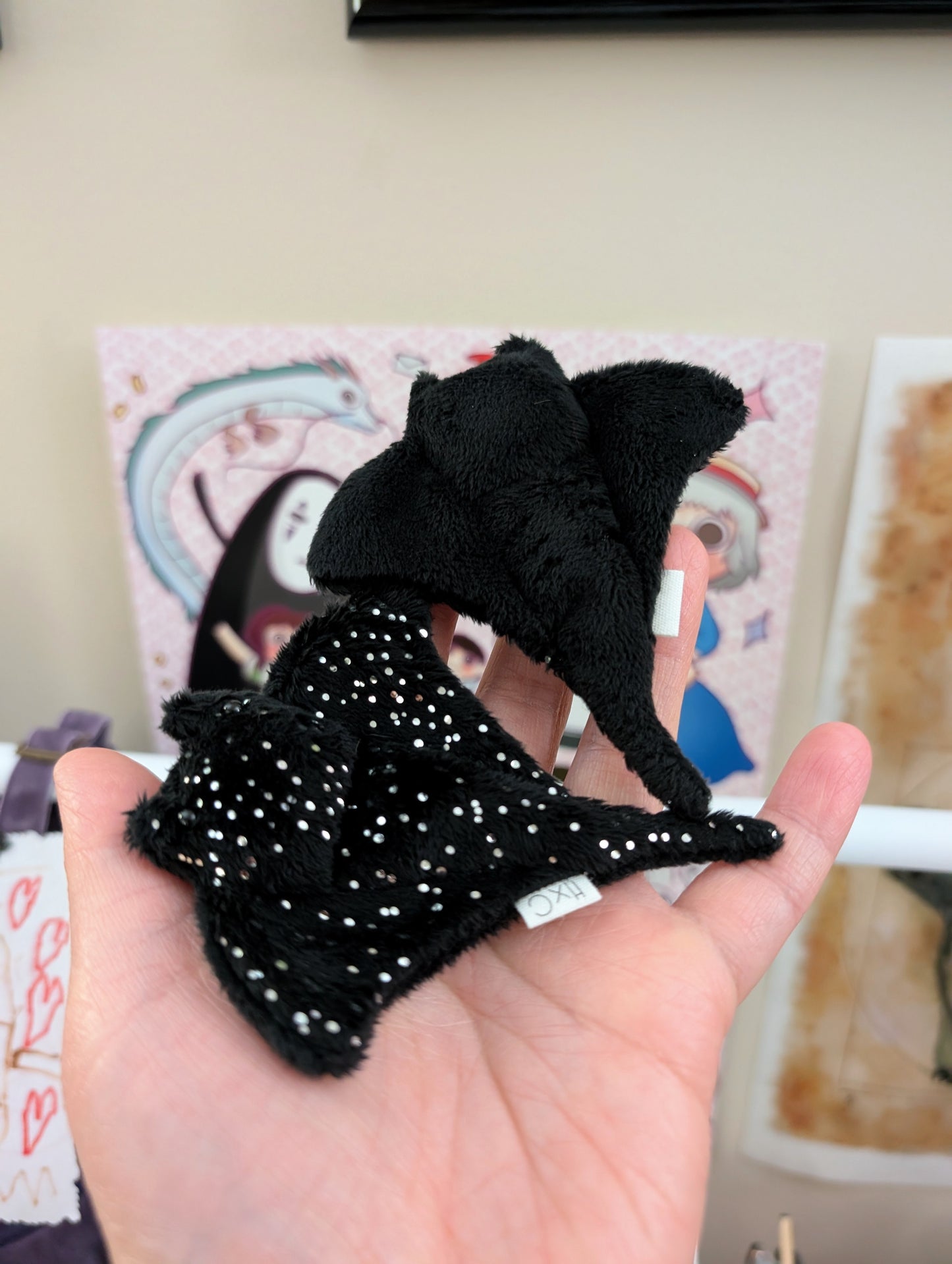 Black Sparkle/Black Manta Ray