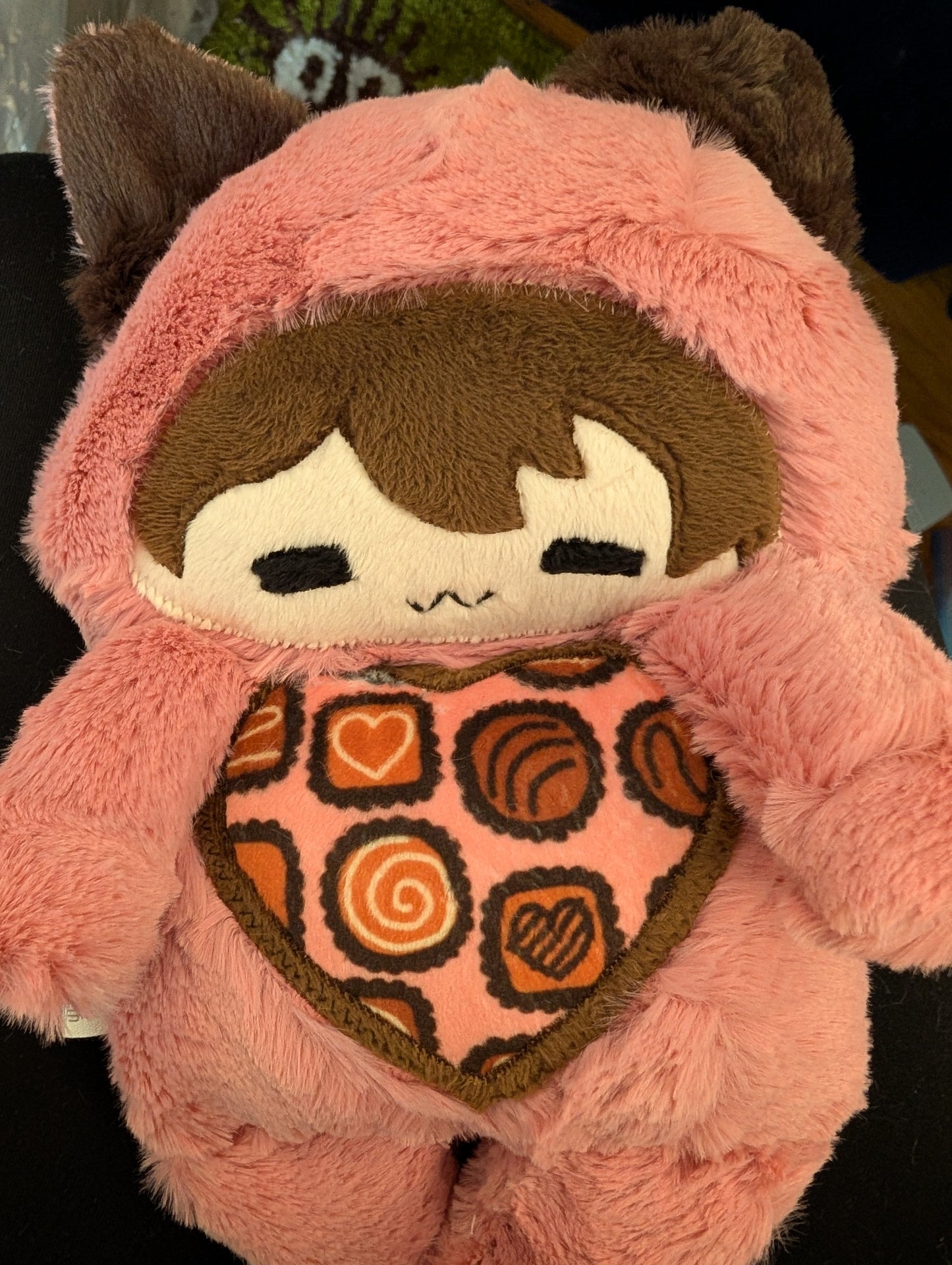 (Last One) Honey w Heart Shaped Chocolate Box (Pink)