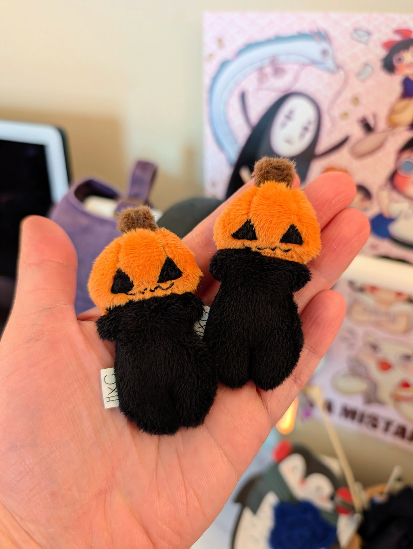 Floating Pumpkin Head