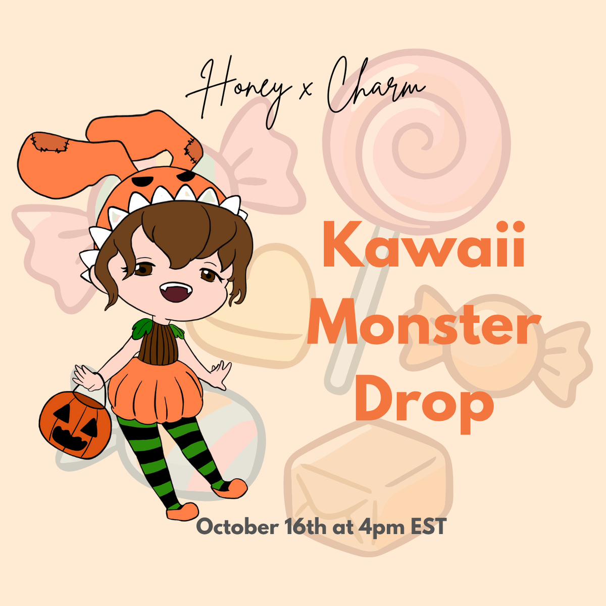 Kawaii Monster Drop