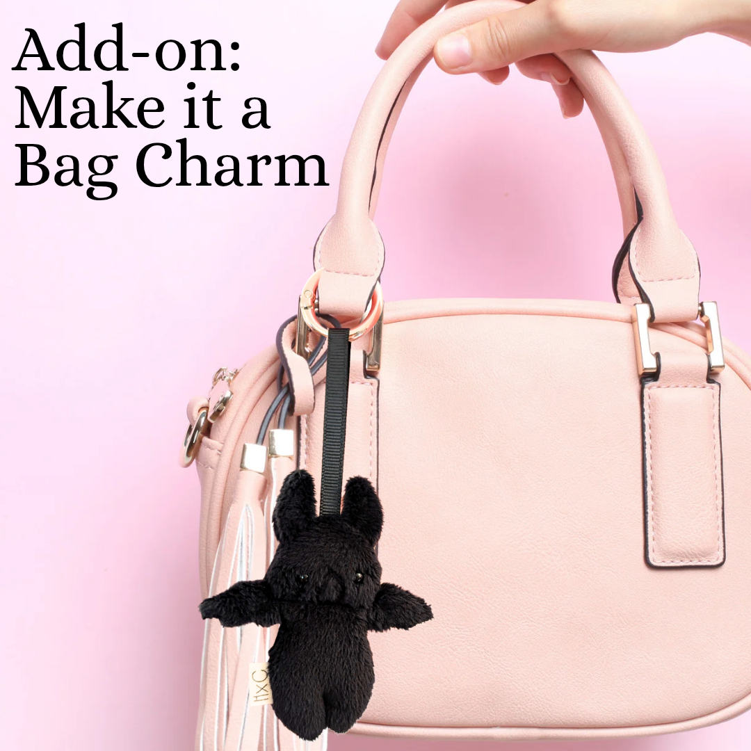 Add-on: Make it a Bag Charm/Keychain