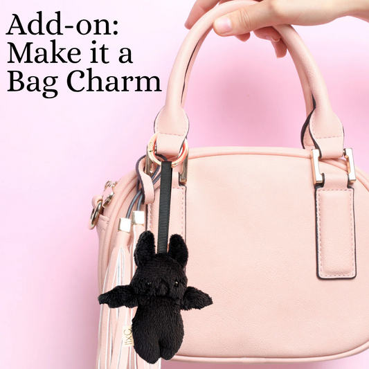 Add-on: Make it a Bag Charm/Keychain