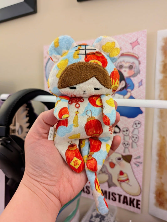 LNY Lil Cuddler Tiger Sleepy Baby Onesie