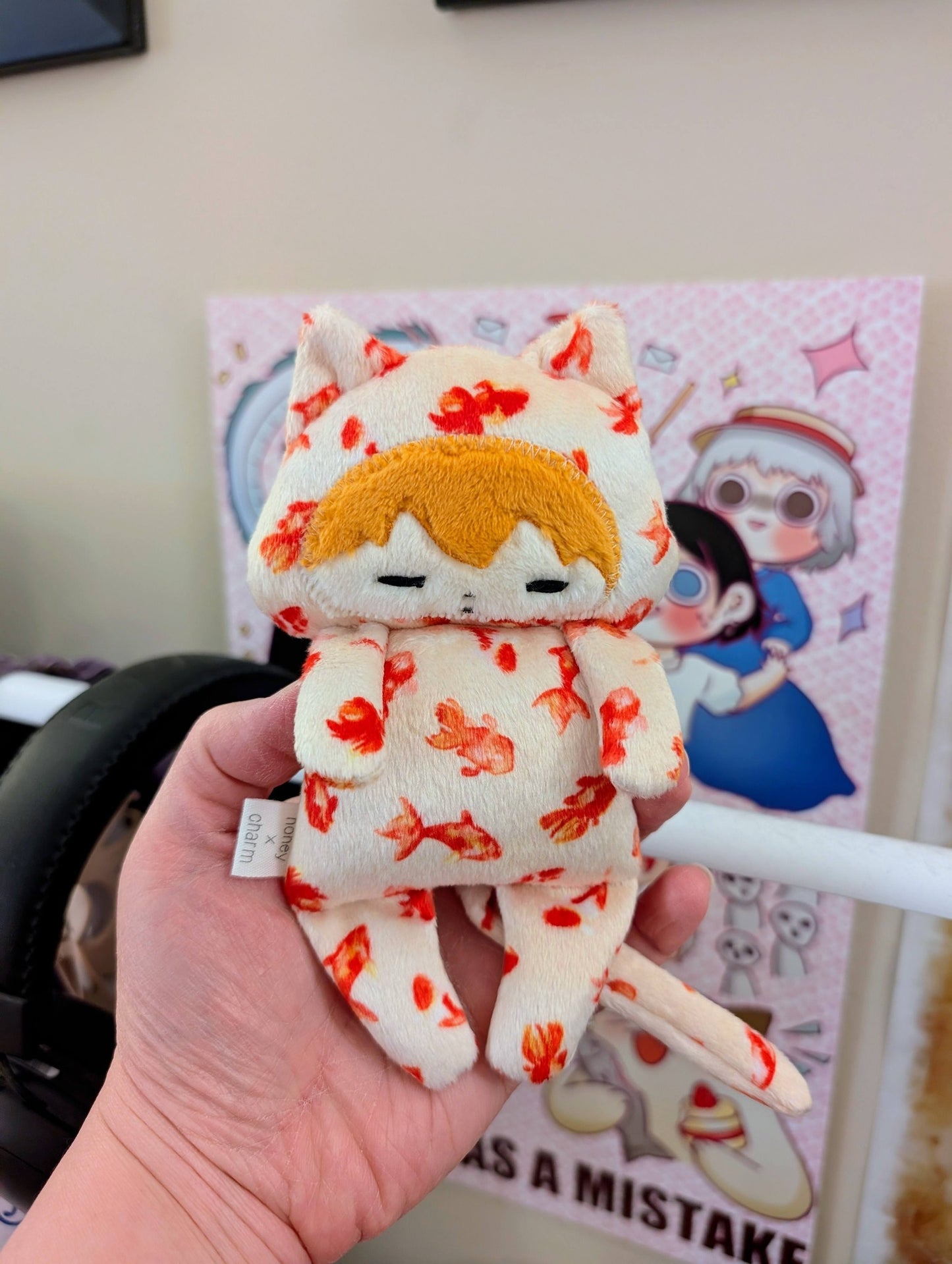 LNY Lil Cuddler Cat Sleepy Baby Onesie