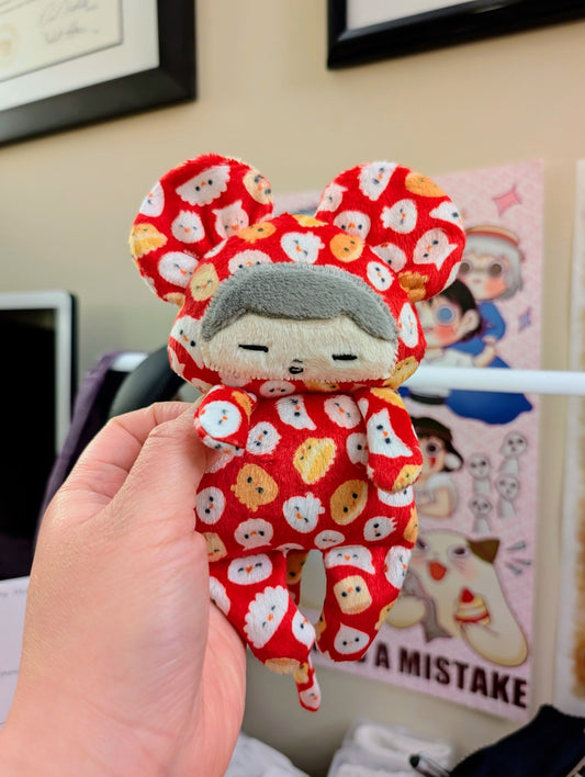 LNY Lil Cuddler Mouse Sleepy Baby Onesie