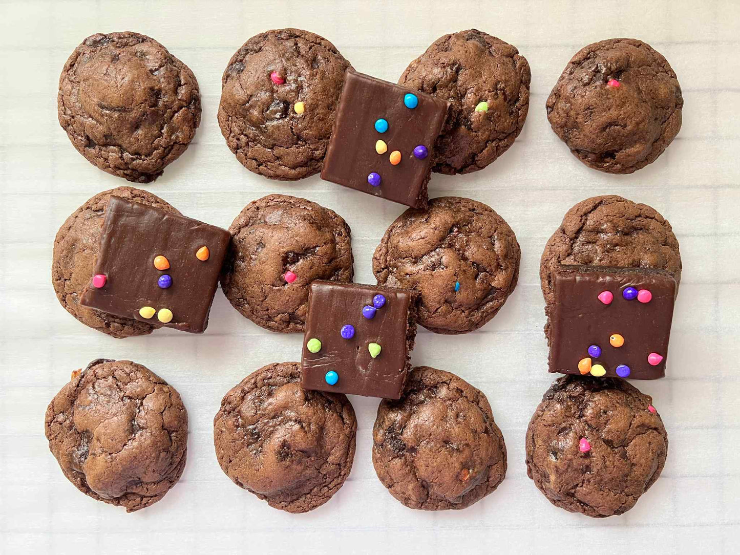 Cosmic Brownies Raccoon + cookies