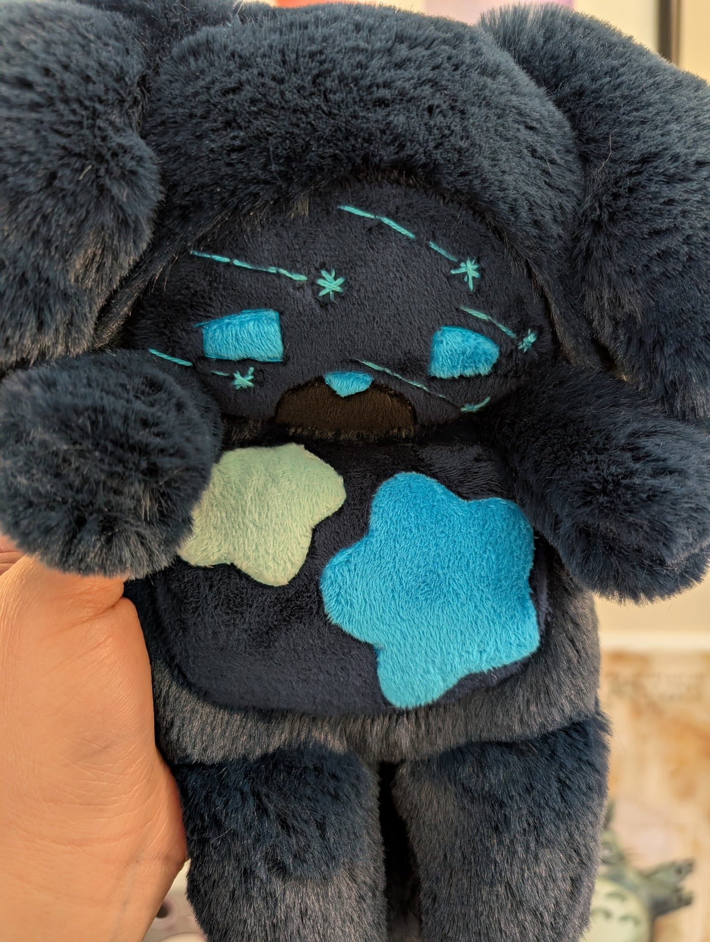 Blue Stargazer Weather Pup Cuddler