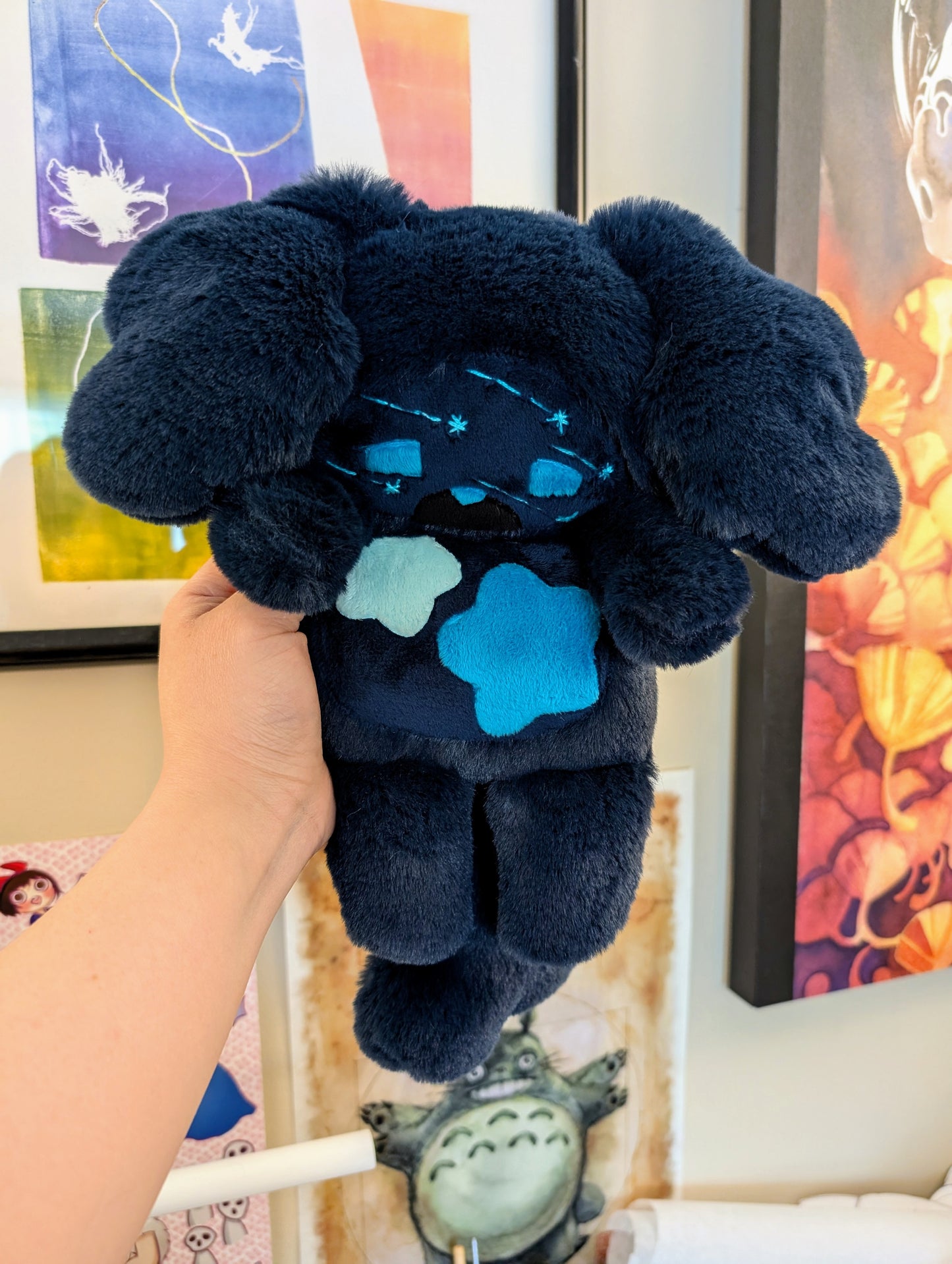 Blue Stargazer Weather Pup Cuddler