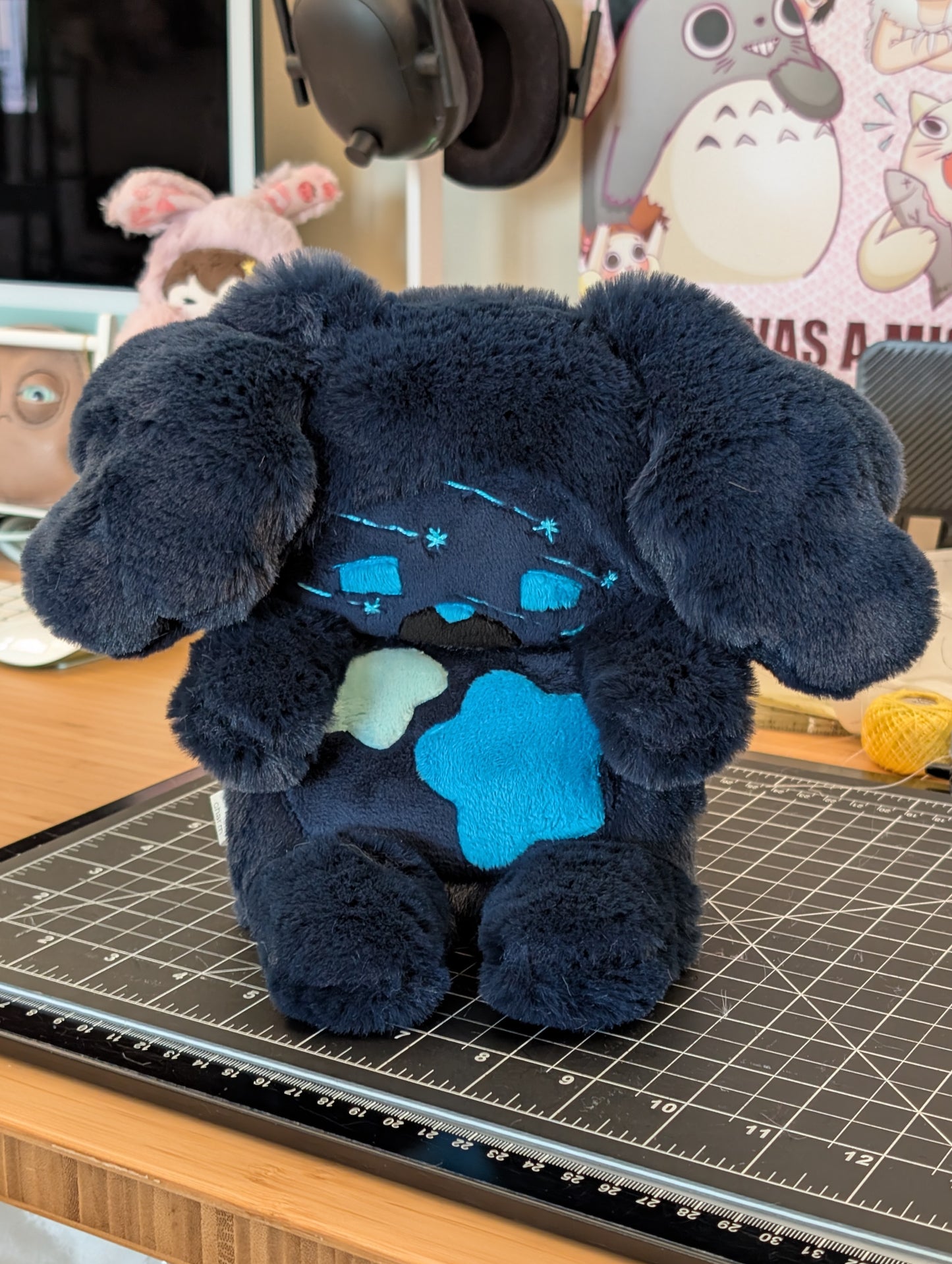 Blue Stargazer Weather Pup Cuddler