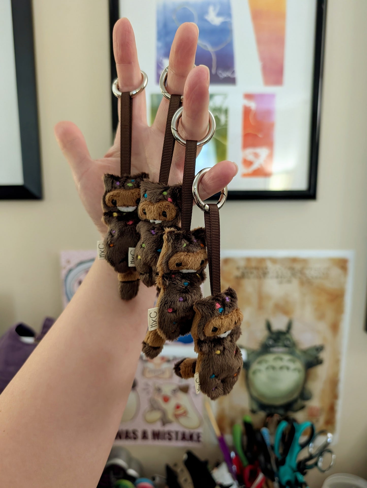 Cosmic Brownies Raccoon + cookies