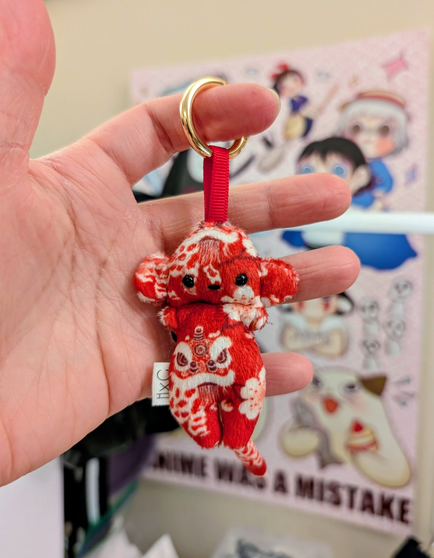 Dancing Lion - Monkey - Keychain