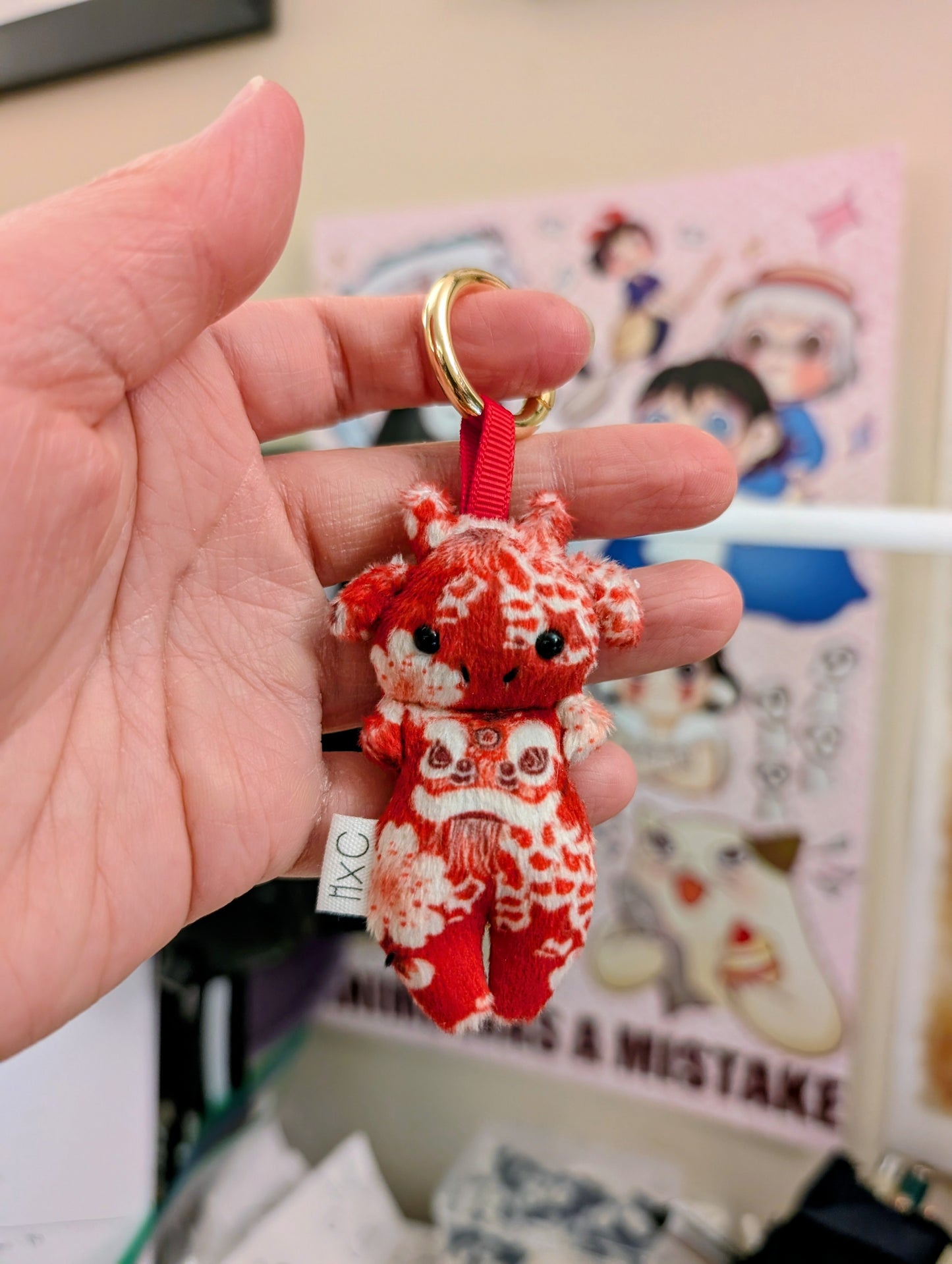 Dancing Lion - Ox - Keychain