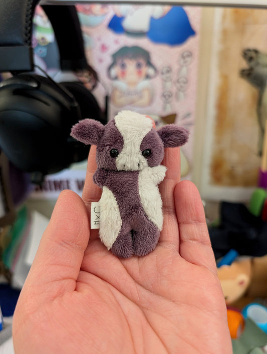 Marbled Ube Cookie Cow