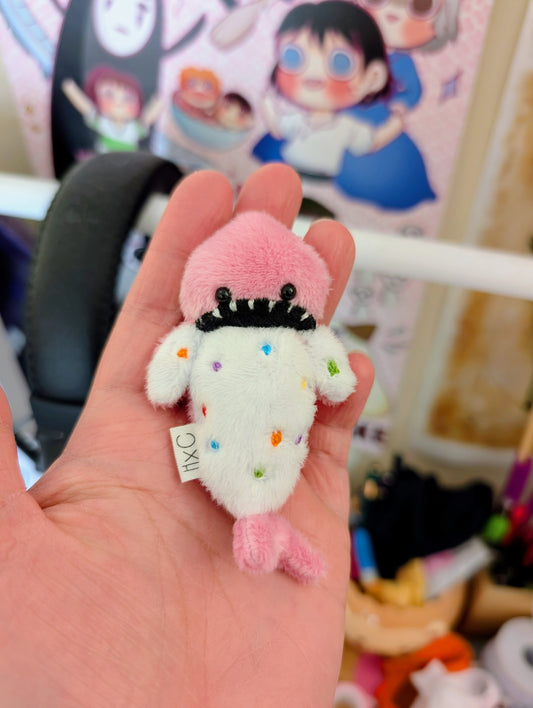 Pink Sprinkle Cookie Shark