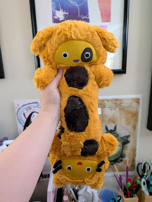 XL CatDog with Cartoony Eyes