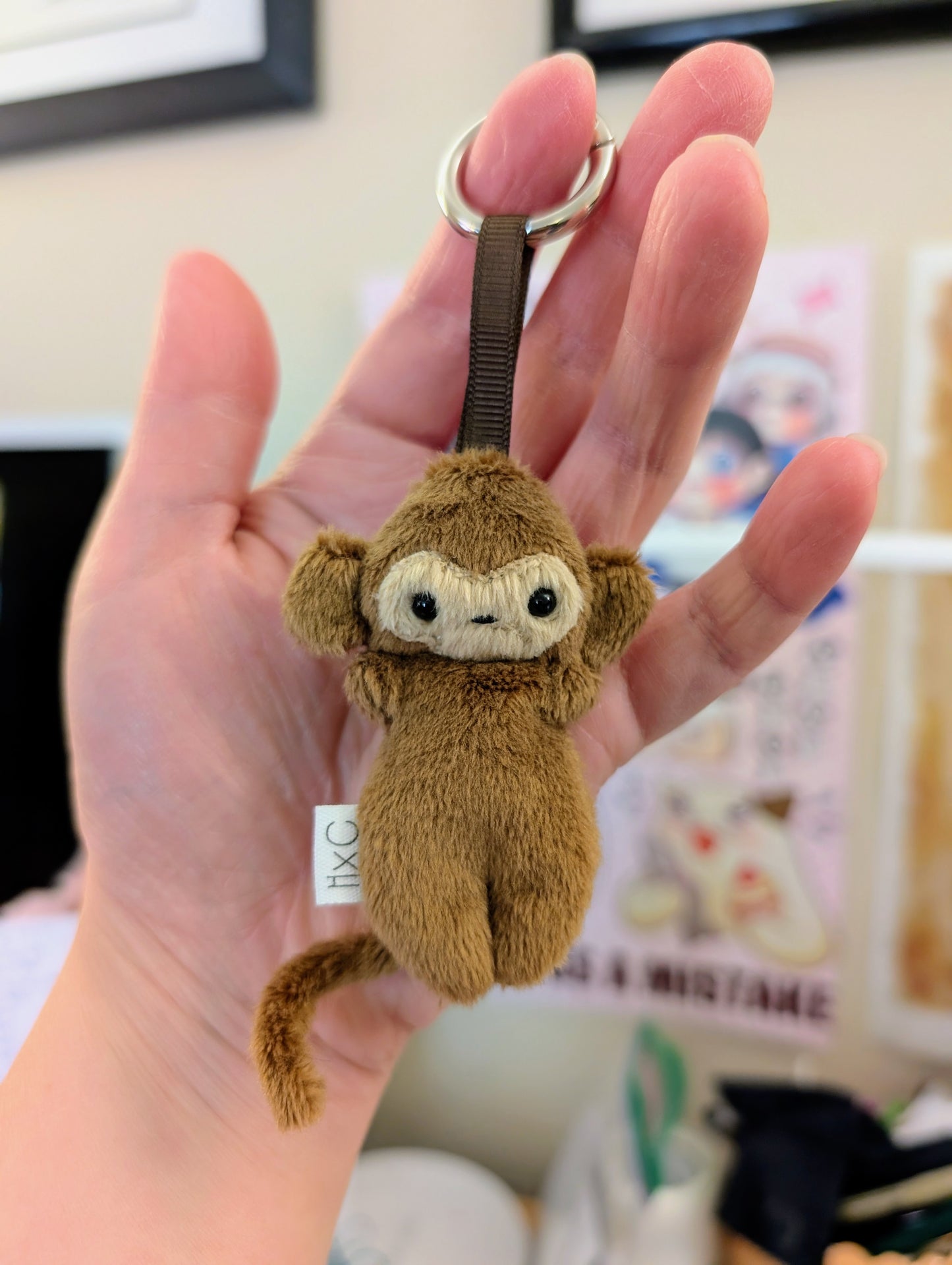 Monkey Keychain