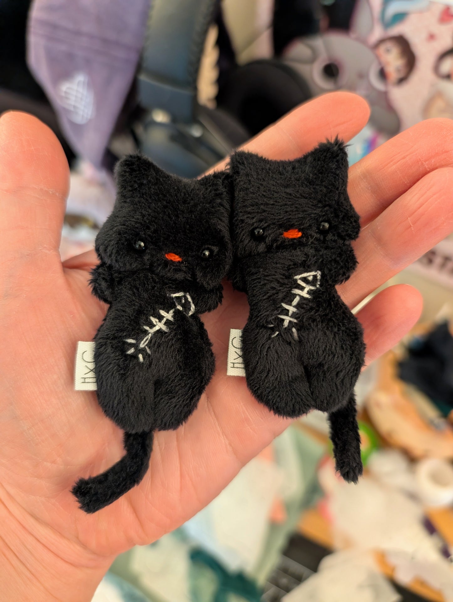 Black Kitty w Skelly Fish